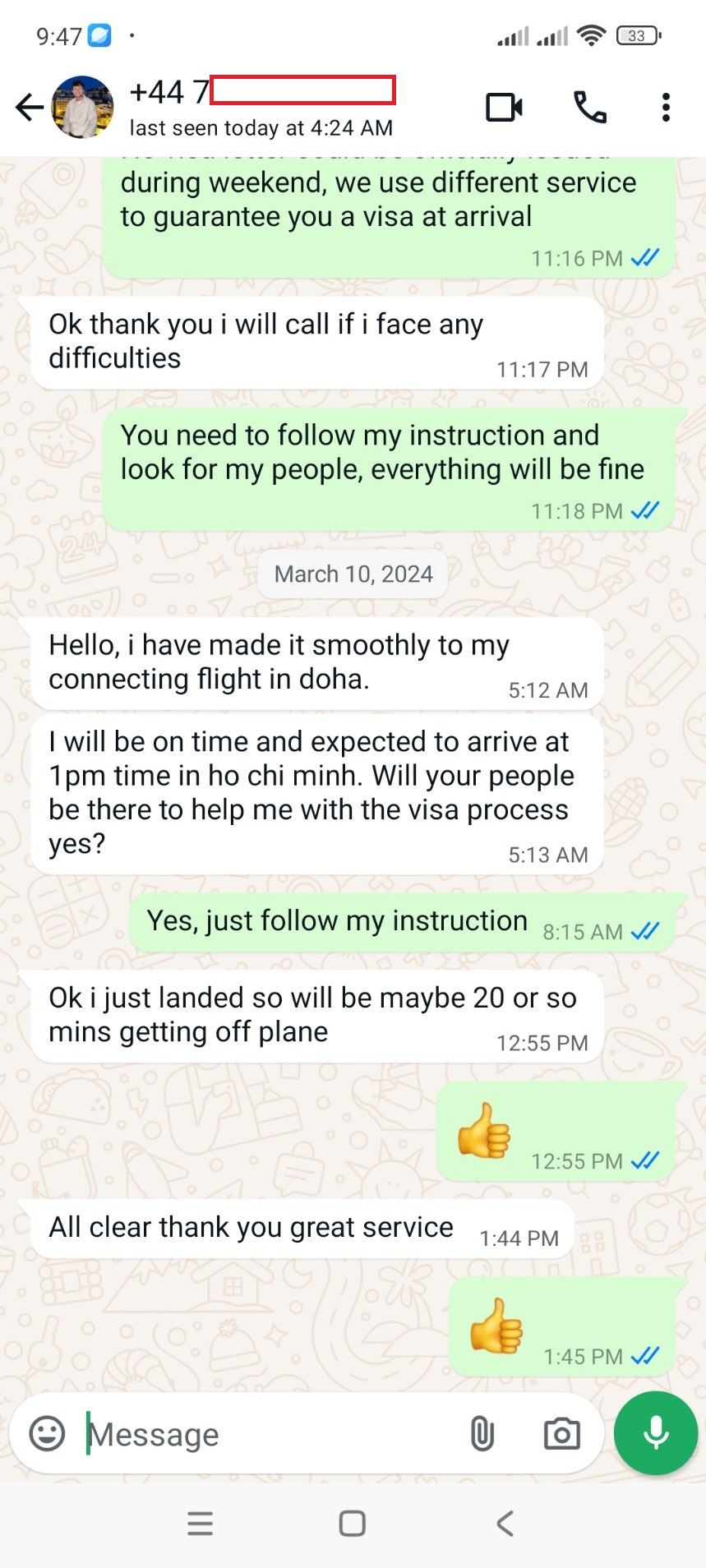 Customer Review